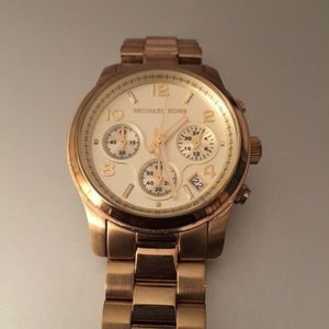 Gold MK Watch